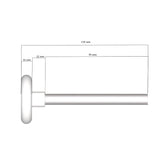 1.8 Inch Sectional Garage Door Roller, Length 119mm (Qty: 10 Nos )