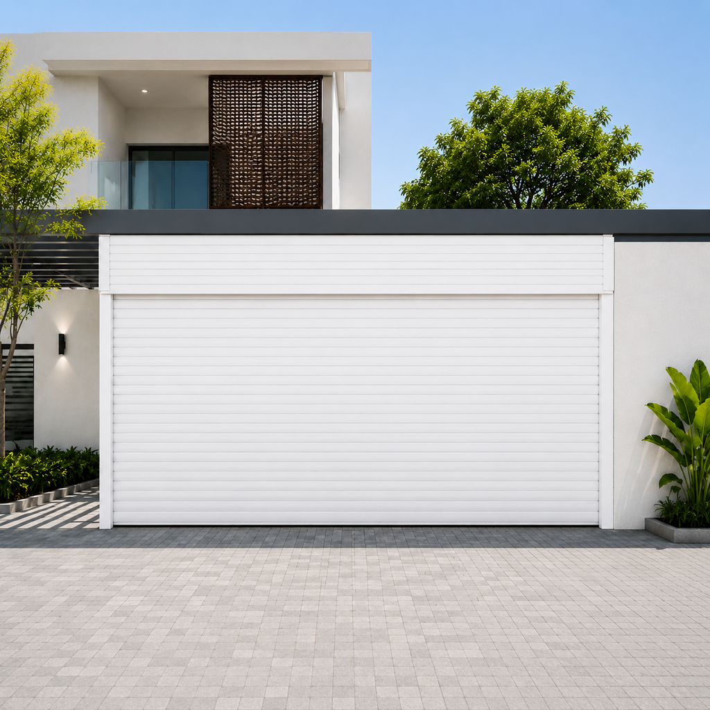 Aluminum Insulated Rolling Shutter Door
