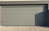 Grey Sectional Overhead Garage Door