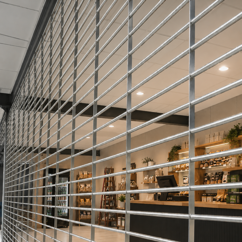 Grill Type Rolling Shutter Door