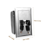 Shutter Door Push Button Cover