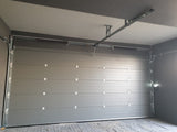 Grey Sectional Overhead Garage Door