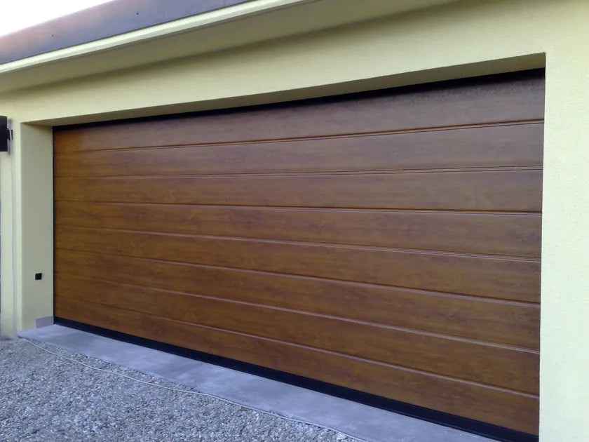 Dark Oak Garage Door